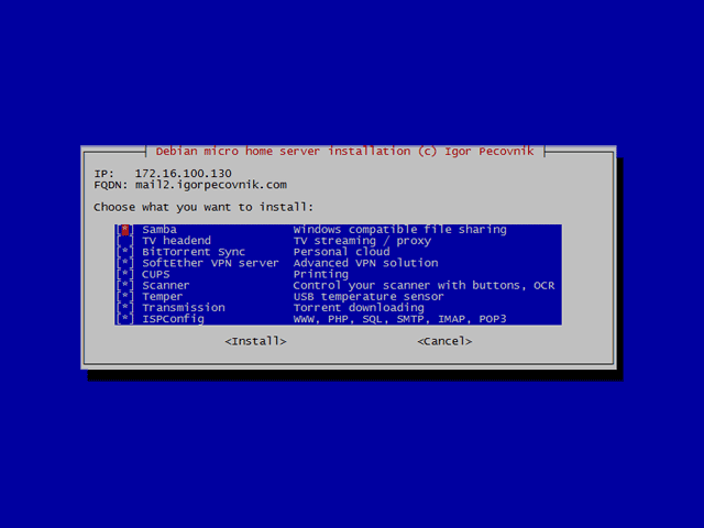 
SOHO server
